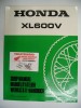Original Honda Werkstatt-handbuch Xl600vm Transalp  -  Nachtrag